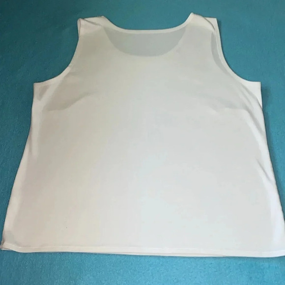 ALFRED DUNNER 2pc set floral button up and embellished tank top NEW size 18 - Picture 11 of 14